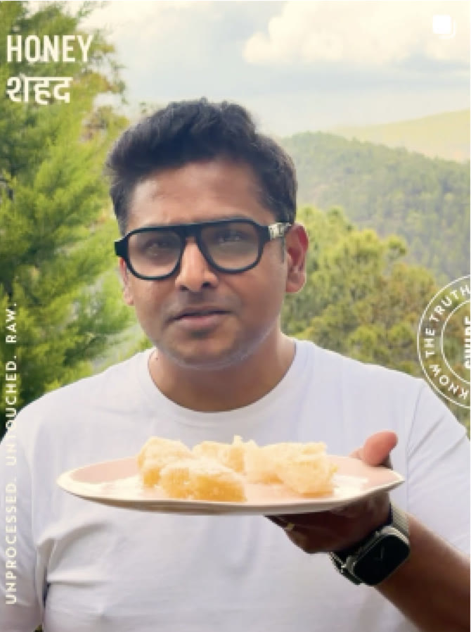 Pahadi Story Honey brand work by BigBrandTheory